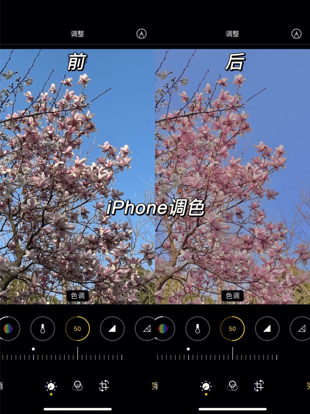 自拍滤镜调色苹果手机版苹果手机色彩滤镜怎么调好看